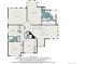 A floor plan showcasing the layout of the home, including bedrooms, bathrooms, and living spaces at 26989 E Friend Pl, Aurora, CO 80016