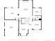 A floor plan of the first floor, including a kitchen, living room, and dining room at 23870 E Dorado Pl, Aurora, CO 80016