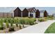 Community clubhouse with modern architecture and landscaping at 6307 Dayton Ct, Denver, CO 80238