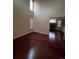 A living room featuring hardwood floors and high ceilings at 19193 E Amherst Dr, Aurora, CO 80013