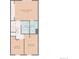 Second story floor plan featuring the primary bedroom with ensuite bathroom, two additional bedrooms, and a full bathroom at 9278 W Ontario Dr, Littleton, CO 80128