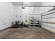 Garage features lots of open space and several organizational items at 6450 W 44Th Pl # B-3, Wheat Ridge, CO 80033