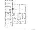 Detailed floor plan showcasing the layout of the home, including bedrooms, walk-in closets, laundry and bathrooms at 11142 Bright Sky St, Littleton, CO 80125