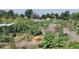 Community garden boasting vibrant sunflowers, climbing vines, and lots of garden plots at 2525 S Pennsylvania St, Denver, CO 80210