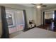 Bright living room with sliding glass doors and modern decor at 2525 S Pennsylvania St, Denver, CO 80210