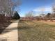 Take a stroll or run on the paved path in the community park at 19739 E Wagontrail Dr, Centennial, CO 80015