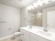 Bathroom with double vanity and shower at 8115 Mt Harvard Rd, Littleton, CO 80125