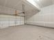 Spacious two-car garage with automatic opener and concrete floor at 8115 Mt Harvard Rd, Littleton, CO 80125