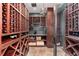 Extensive wine cellar with ample storage for wine bottles at 6 Driver Ln, Littleton, CO 80123