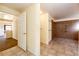 Bathroom with a tiled walk-in shower, tile floors, and neutral paint colors with a doorway to another area of the home at 23612 Glenmoor Dr, Parker, CO 80138