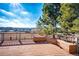 Wood deck with seating overlooks stunning neighborhood views at 23612 Glenmoor Dr, Parker, CO 80138