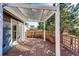 Back deck with pergola offers plenty of space for entertaining at 23612 Glenmoor Dr, Parker, CO 80138