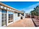 Back deck perfect for entertaining features awning, outdoor lighting, and pergola at 23612 Glenmoor Dr, Parker, CO 80138