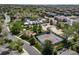 Community amenities including tennis courts, a playground, and a community center at 12663 S Silver Creek Ct, Parker, CO 80134