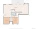 Floor plan showcasing the layout of the finished basement at 12663 S Silver Creek Ct, Parker, CO 80134