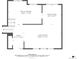 Second floorplan including a living room, dining area, foyer, and eat-in kitchen at 6385 S Jay Way, Littleton, CO 80123