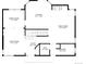 Detailed floor plan showing the layout of the first floor, with dimensions of each room at 10935 Acadia, Parker, CO 80138