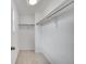 Walk-in closet features built in shelving perfect for organizing all your garments at 6498 S Everett Way, Littleton, CO 80123