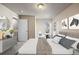 Well-appointed bedroom featuring stylish furnishings, decor, and a relaxing atmosphere at 8690 Allison St # H, Arvada, CO 80005