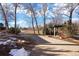 Scenic park features a walking trail, gazebo, picnic area, mature trees, and natural beauty at 8690 Allison St # H, Arvada, CO 80005