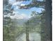 The majestic mountains seen through the trees and window offer a serene view from the comfort of home at 29657 Loomis Way, Golden, CO 80403
