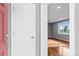 Entryway with new paint and hardwood floors at 316 Perry St, Denver, CO 80219