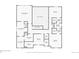 Upstairs floorplan with bedrooms, bathrooms, closets, and laundry room for the residence at 6063 Eldora St, Golden, CO 80403