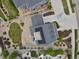 Aerial view of the property showing the backyard and community at 9353 Middle Fork St, Littleton, CO 80125