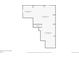Detailed floor plan of the home showcasing the layout of the basement floor with dimensions for each room at 5226 Inland Ave, Firestone, CO 80504