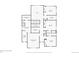 Detailed floor plan of the home showcasing the layout of the second floor with dimensions for each room at 5226 Inland Ave, Firestone, CO 80504
