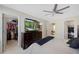 Main bedroom with large walk-in closet and dresser at 3836 Garnet Way, Highlands Ranch, CO 80126