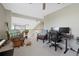 Spacious loft office with two work stations and plenty of natural light at 3836 Garnet Way, Highlands Ranch, CO 80126