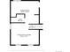 First-floor layout including a bonus room, hall, bathroom, and a versatile living/flex room at 19053 E 22Nd Dr, Aurora, CO 80011