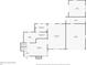 Detailed first floor plan with labeled rooms, including kitchen, living room, and garage dimensions at 2330 Yarrow St, Lakewood, CO 80214