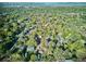 Aerial view of residential area surrounded by lush trees at 7735 Westview Dr, Lakewood, CO 80214