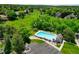 Enjoy this neighborhood's swimming pool with sundeck, lounge chairs, and a grassy play area at 2011 Sundrop Trl, Highlands Ranch, CO 80126