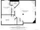 Basement floor plan featuring a recreation room, bedroom, utility storage, bathroom and hall at 2011 Sundrop Trl, Highlands Ranch, CO 80126