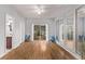 Spacious bonus room with hardwood floors, large windows, and natural light, perfect for a home gym or studio at 10345 Lions Heart, Lone Tree, CO 80124