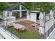 Rooftop deck featuring comfortable seating, dining area, and entertainment options at 600 Garfield St, Denver, CO 80206