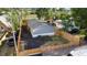 An aerial view of the house shows the backyard and surrounding area at 811 Plum N Ave, Lochbuie, CO 80603
