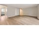Spacious bedroom with light wood flooring and ample closet space at 2160 S Vaughn Way # 104C, Aurora, CO 80014
