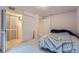 Basement bedroom featuring a large closet and carpeted floors at 5362 S Danube Ct, Centennial, CO 80015