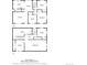 Complete floor plans for both levels of the home, illustrating layout and dimensions at 3117 Victor St, Aurora, CO 80011