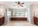 Spacious bathroom with a large soaking tub, separate shower, and double vanity at 1519 Stonehill Ct, Castle Rock, CO 80104