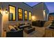 Relaxing back patio with comfortable seating and outdoor grill at 1544 S Fillmore St, Denver, CO 80210