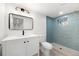 Chic bathroom with modern vanity and elegant shower, offering a luxurious feel at 2849 N Vine St, Denver, CO 80205