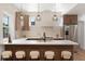 Modern kitchen with a spacious island, stainless steel appliances, and sleek cabinetry at 2849 N Vine St, Denver, CO 80205