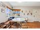 Cozy dining area with a built-in bench, perfect for intimate meals at 430 Osceola St, Denver, CO 80204