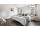 Spacious bedroom features bright natural light and ample room at 13040 W 63Rd Pl # C, Arvada, CO 80004