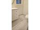 Bathroom with vanity, sink, and toilet at 18531 E Tanforan Pl, Aurora, CO 80015